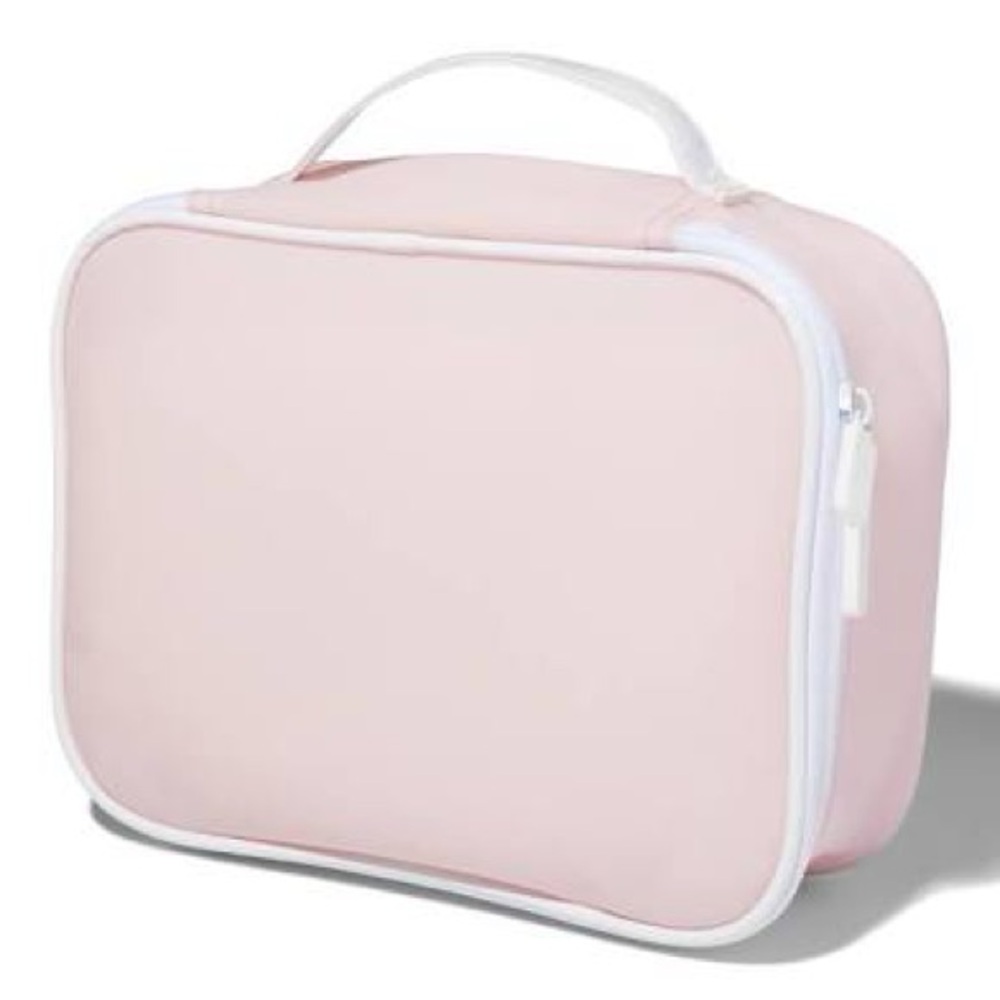Ulta Beauty Pink Semi-Transparent Cosmetic Bag